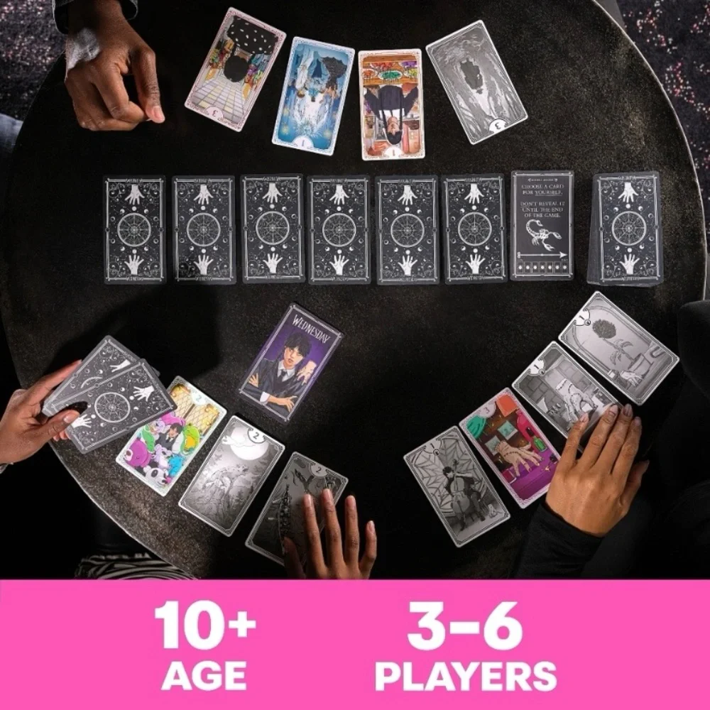 5/$25 Wednesday Card Game, Premium Foil Cards from The Hit TV Series, new